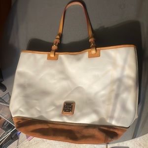 Purse DOONEY & BOURKE brown and cream color (please see all the pictures)